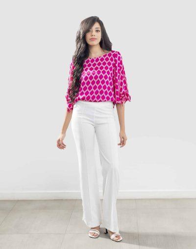 Floral Embroidered Notch Neck Blouse  FatFace  MS